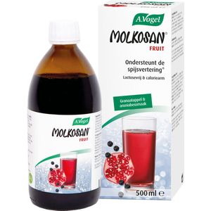 A.Vogel - Molkosan Fruit - 500 ml - Natuurlijke Melkwei - Lactosevrij - Caloriearm