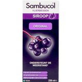 Sambucol - Original - Vlierbessensiroop - 230 ml - Ondersteunt Weerstand en Immuunsysteem