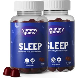 Yummygums - Sleep - Voedingssupplement - 60 Gummies - Bosbessensmaak