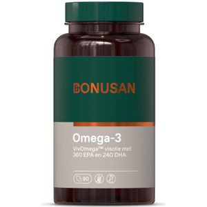 Bonusan - Omega 3 - Softgels - 90 stuks - 360 mg EPA en 240 mg DHA