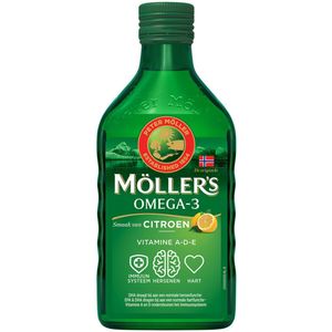 Mollers - Omega-3 - Citroen - 250 ml - Vetzuren