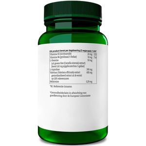 AOV 1002 Slaapnorm - 30 Vegacapsules - Met Melatonine en Valeriaan