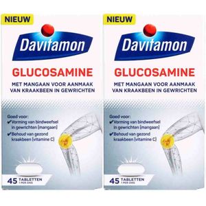 Davitamon - Glucosamine - 45 Tabletten - Met Mangaan en Vitamine C
