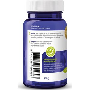 Vitakruid - Saffraan 28 MG & Bioperine - Voedingssupplement - 60 Vegacapsules