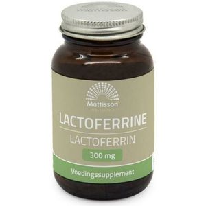 Mattisson - Lactoferrine - 300 mg - 60 Capsules - 95% Zuiver