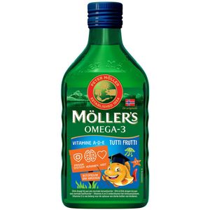 Mollers - Omega-3 Tutti Frutti - Levertraan - 250 ml