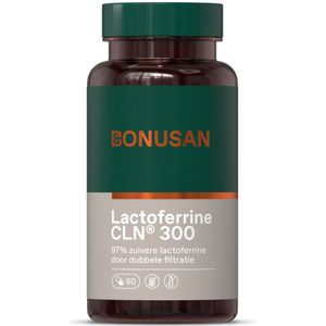 Bonusan - Lactoferrine 300 mg - 60 Capsules - Hoog Gedoseerd - Vegetarische DRcaps®