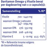 Davitamon - Omega-3 Visolie - 60 Capsules