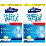 Davitamon - Omega-3 Visolie - 60 Capsules