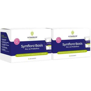Vitakruid - Symflora Basis - Probiotica - 30 Sachets - 8 Bacteriële Stammen
