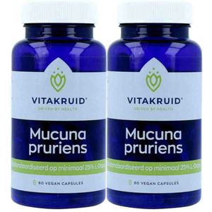 Vitakruid - Mucuna Pruriens - 400 mg - 60 Vegacapsules