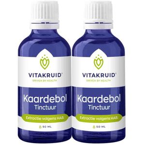 Vitakruid - Kaardebol Tinctuur - Bio - 50 ml
