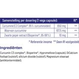 Vitakruid - Curcuma C3 - 120 Vegacapsules - Voedingssupplement met Curcuma en Zwarte Peper