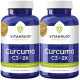 Vitakruid - Curcuma C3 - 120 Vegacapsules - Voedingssupplement met Curcuma en Zwarte Peper