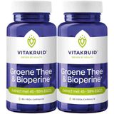 Vitakruid - Groene Thee & Bioperine - 60 Vegacapsules
