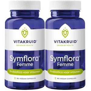 Vitakruid - Symflora Femme - Probiotica - 90 Vegacapsules