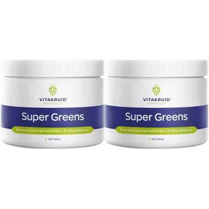 Vitakruid - Super Greens - Voedingssupplement - 220 gr