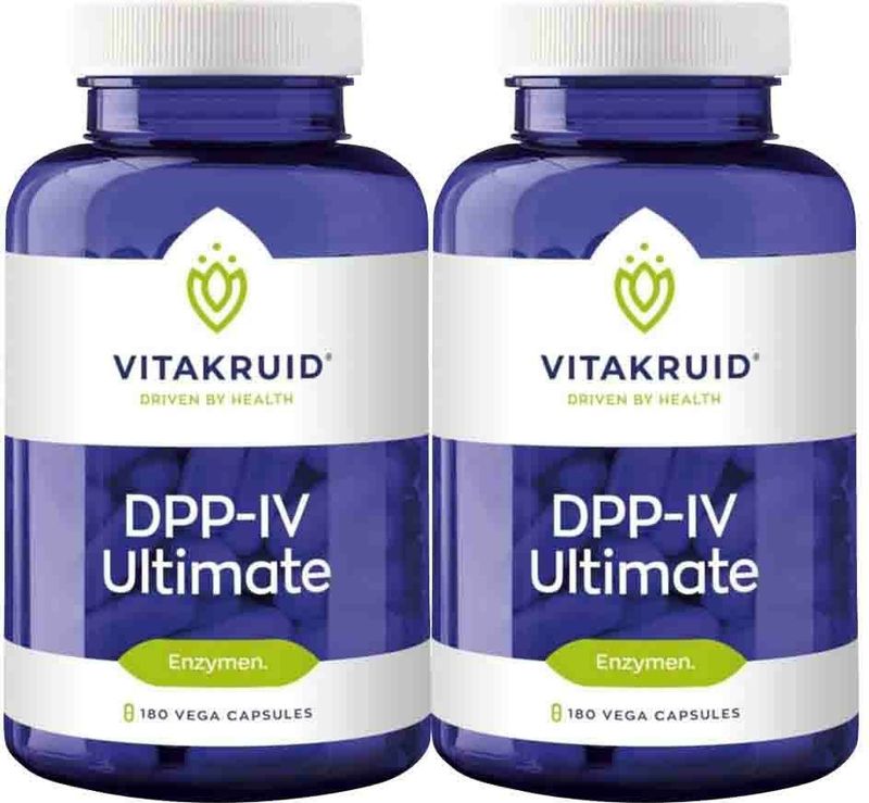 Vitakruid DPP-IV Ultimate - 180 Vegacapsules - Enzymen