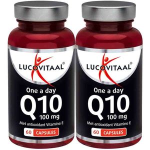 Lucovitaal - Q10 - 100 mg - 60 Capsules - Met Vitamine E