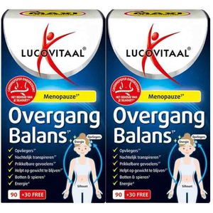 Lucovitaal - Overgang Balans - Maxi Verpakking - 120 Tabletten