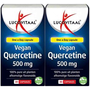 Lucovitaal - Quercetine 500 mg - Voedingssupplement - 30 Capsules