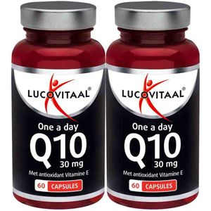 Lucovitaal - One a Day Q10 - Multivitaminen - 30 mg - 60 Capsules