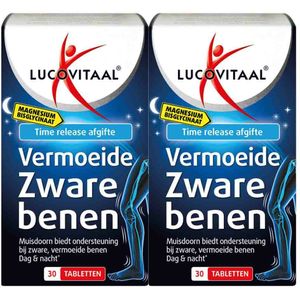Lucovitaal - Magnesium Vermoeide Zware Benen - 30 Tabletten
