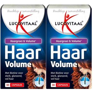 Lucovitaal - Haar Groei & Volume - 30 Capsules - Met Zink