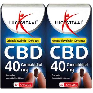 Lucovitaal - CBD - Capsules - 40 mg - 30 capsules