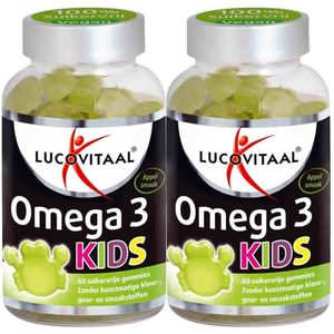 Lucovitaal - Gummies Omega 3 Kids - 60 Gummies - Suikervrij - Vegan
