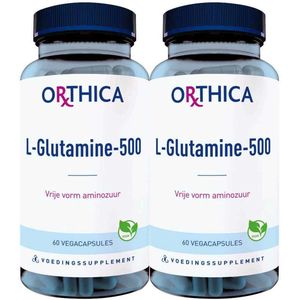 Orthica - L-Glutamine 500 - 60 Capsules