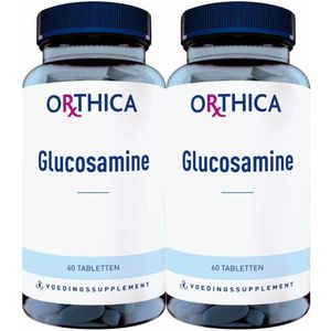 Orthica - Glucosamine - 120 Tabletten - Voedingssupplement - Met Chondroitine en Hyaluronzuur