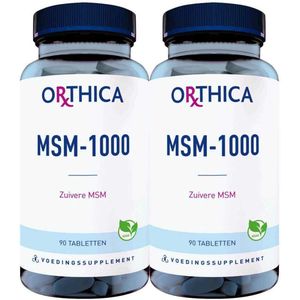 Orthica - MSM-1000 - Tabletten - 90 stuks