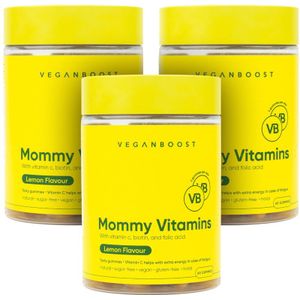 Veganboost - Hair Vitamins Mommy - Lemon - 60 Gummies