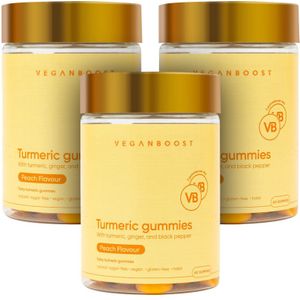 Veganboost - Kurkuma - 60 Gummies