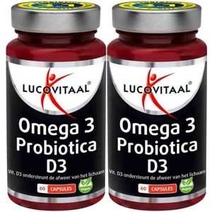 Lucovitaal - Probiotica D3 Omega 3 - 60 Capsules