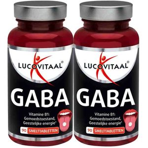 Lucovitaal - Gaba - Smelttabletten - 90 stuks - Limoen-Mango Smaak