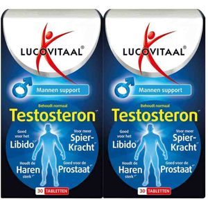 Lucovitaal - Testosteron Mannen Support - 30 Tabletten
