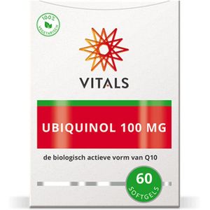 Vitals - Ubiquinol - 100 mg - 60 Capsules