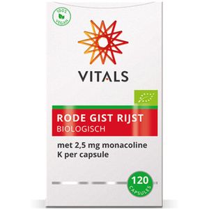 Vitals - Rode Gist Rijst Bio - 120 Capsules - 2x