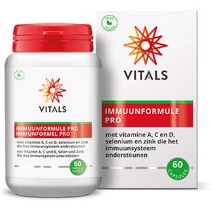 Vitals - Immuun Formule Pro - Multivitaminen - 60 Capsules