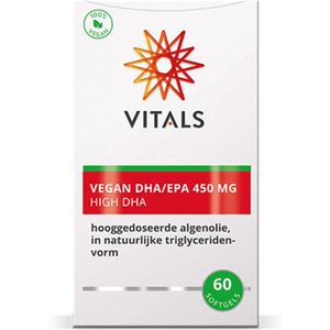 Vitals - Vegan EPA/DHA - 450mg - 60 Softgels