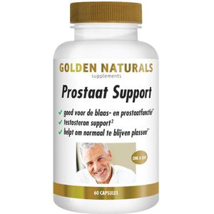 Golden Naturals - Prostaat Support - 60 Vegacapsules