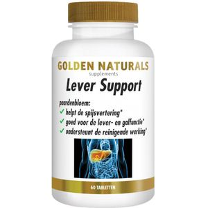 Golden Naturals - Lever Support Vegan - 60 Tabletten