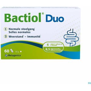 Metagenics - Bactiol Duo - Probiotica - 60 Capsules
