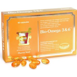 Pharma Nord - Bio Omega 3 & 6 - Voedingssupplement - 90 Capsules