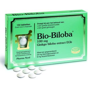 Pharma Nord - Bio-Biloba - 150 Tabletten - Ginkgo Biloba Extract