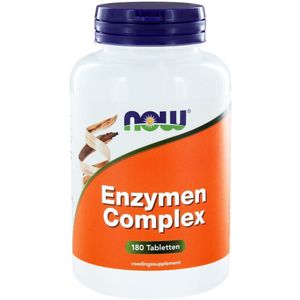 NOW - Enzymen Complex - 180 Tabletten