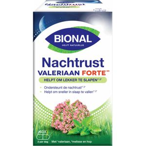 Bional - Nachtrust Valeriaan Forte - 60 Capsules