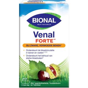 Bional - Venal Forte - Voedingssupplement - 40 Capsules